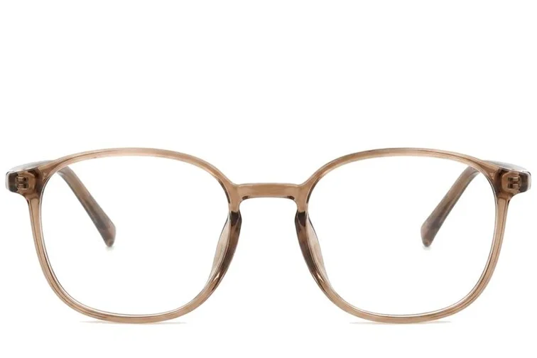 Rectangular Brown TR90 Glasses #BS0620-0320