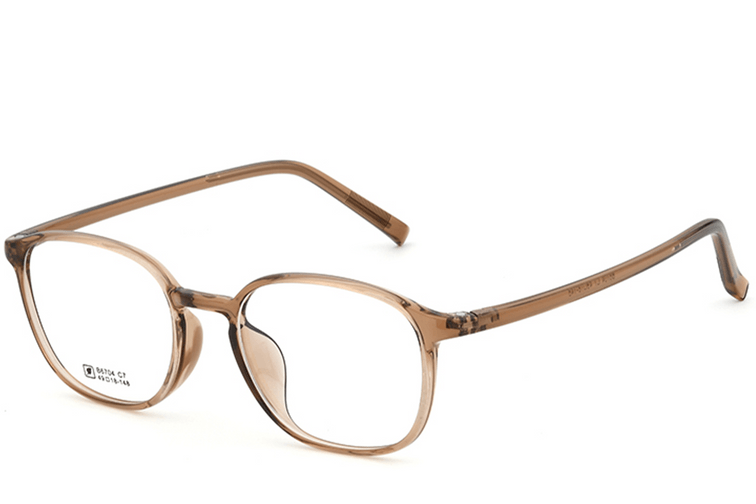 Rectangular Brown TR90 Glasses #BS0620-0320