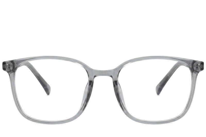 Rectangular Gray TR90 Glasses #BS0620-0322