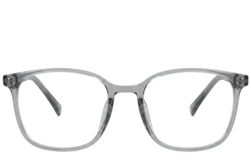 Lunettes rectangulaires grises TR90 #BS0620-0322