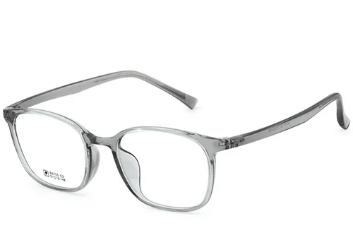 Lunettes rectangulaires grises TR90 #BS0620-0322