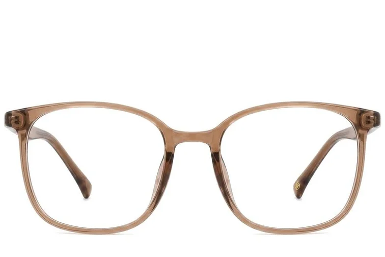 Gafas rectangulares TR90 marrones #BS0620-0325