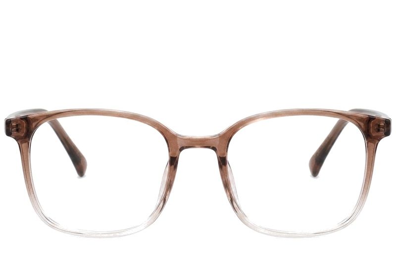 Occhiali rettangolari in TR90 marrone #BS0620-0326