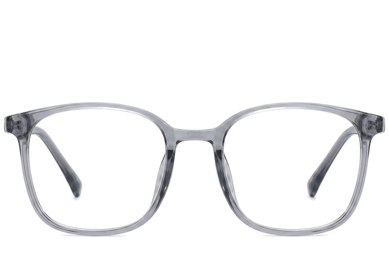Rectangular Gray TR90 Glasses #BS0620-0327
