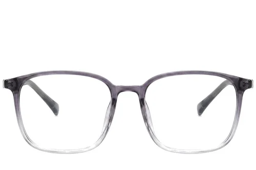 Lunettes rectangulaires grises TR90 #BS0620-0329