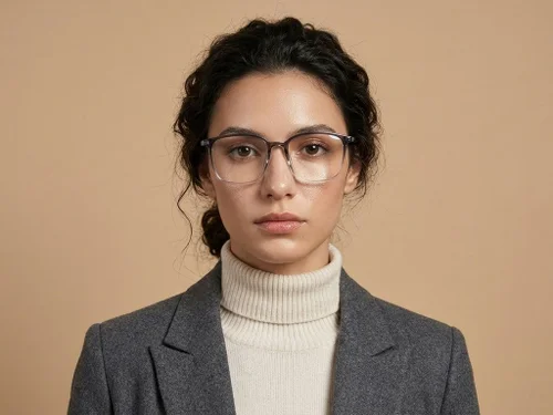 Lunettes rectangulaires grises TR90 #BS0620-0329