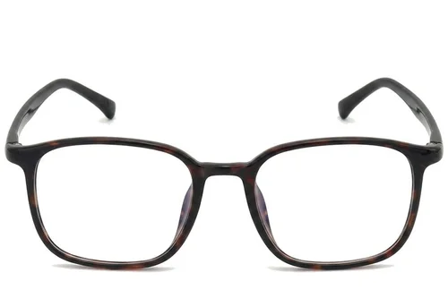 Lunettes rectangulaires écaille de tortue TR90 #BS0620-0330