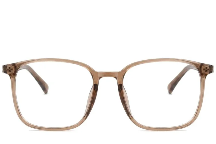 Rectangular Brown TR90 Glasses #BS0620-0332