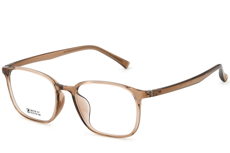 Lunettes rectangulaires marron TR90 #BS0620-0332
