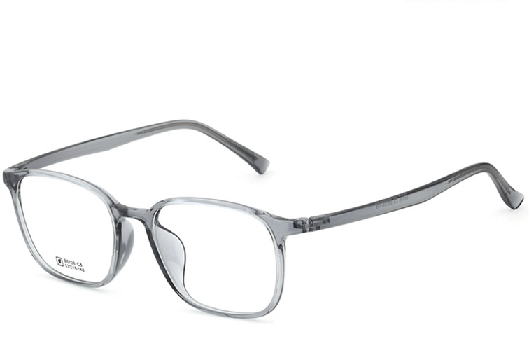 Rectangular Gray TR90 Glasses #BS0620-0334