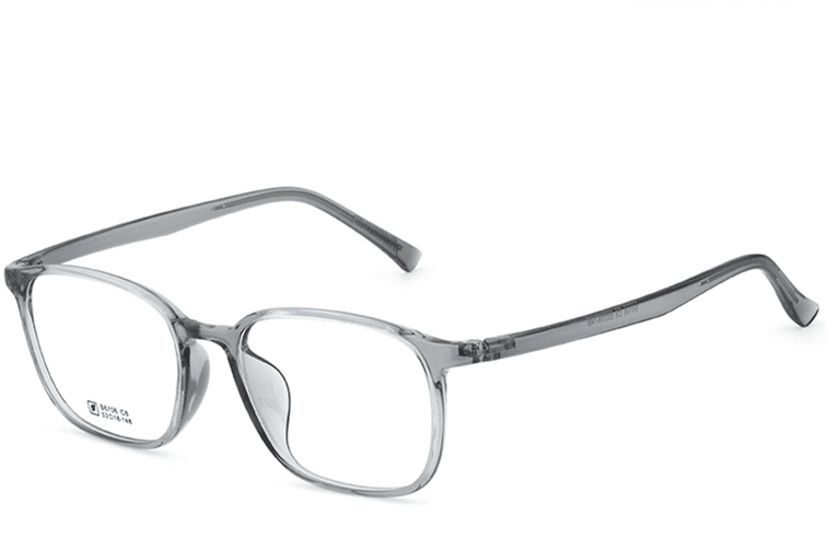 Rectangular Gray TR90 Glasses #BS0620-0334