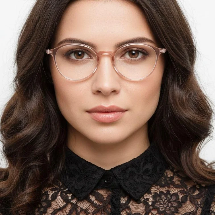 Ovale rosa TR90-Brille #BS0620-0336