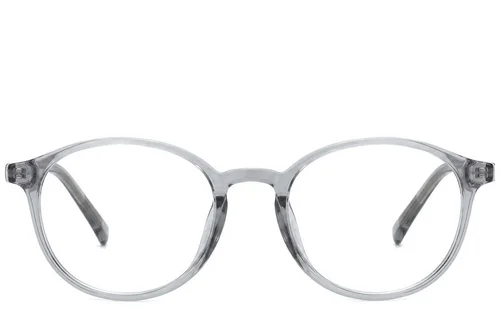 Lunettes ovales grises TR90 #BS0620-0337