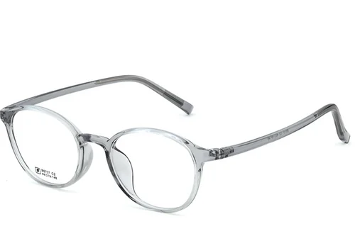 Lunettes ovales grises TR90 #BS0620-0337