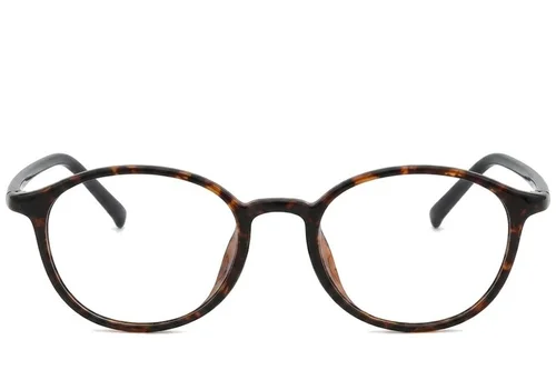 Lunettes ovales écaille de tortue TR90 #BS0620-0338
