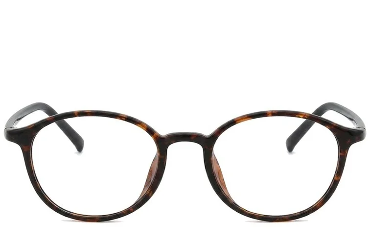 Oval Tortoiseshell TR90 Glasses #BS0620-0338