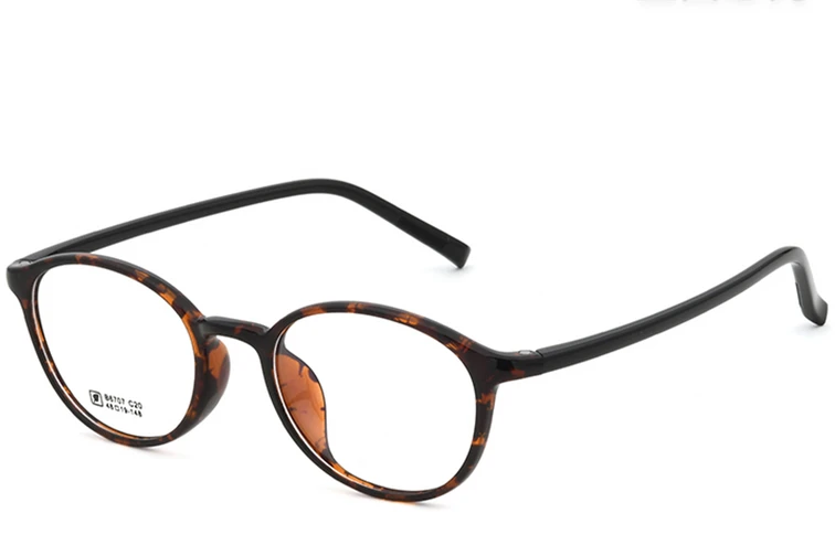 Ovale TR90-Brille in Schildpattoptik #BS0620-0338