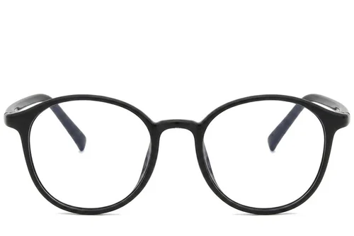 Lunettes ovales noires TR90 #BS0620-0339