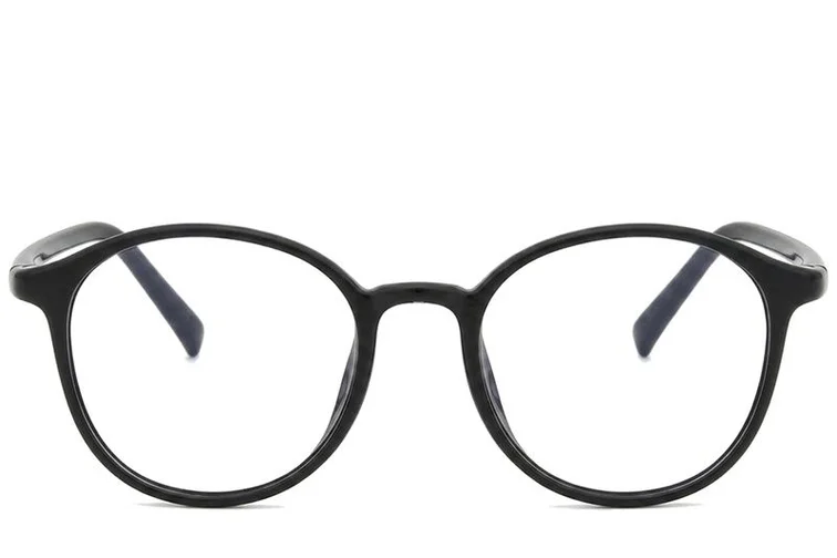 Ovale schwarze TR90-Brille #BS0620-0339