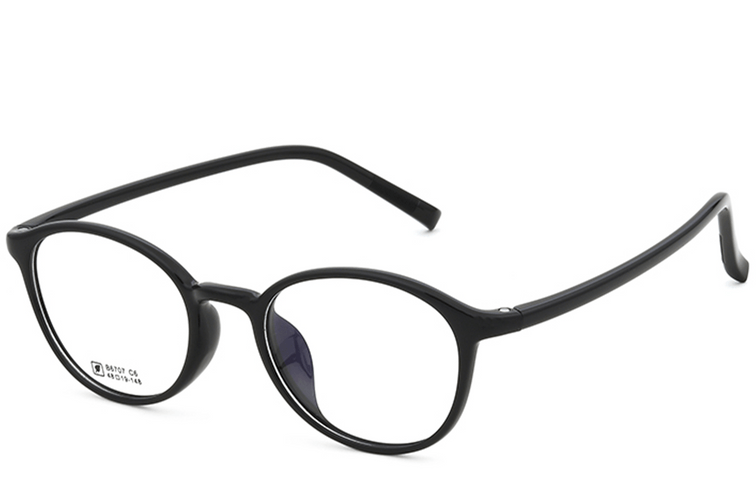 Oval Black TR90 Glasses #BS0620-0339