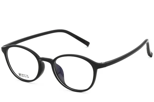 Lunettes ovales noires TR90 #BS0620-0339