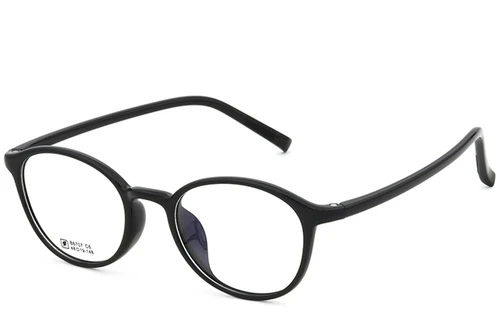Gafas ovaladas negras TR90 #BS0620-0339