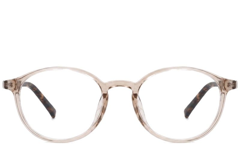 Oval Brown TR90 Glasses #BS0620-0340