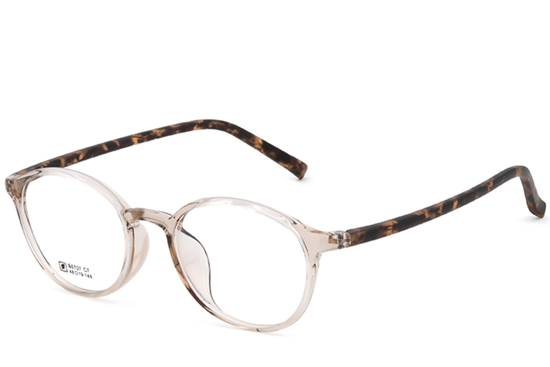 Oval Brown TR90 Glasses #BS0620-0340