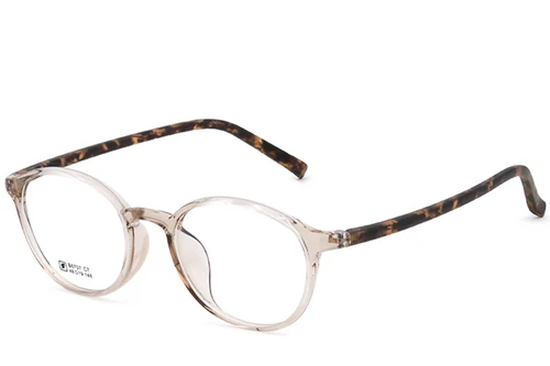Oval Brown TR90 Glasses #BS0620-0340