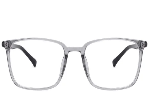 Lunettes rectangulaires grises TR90 #BS0620-0342