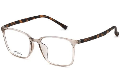 Lunettes rectangulaires marron TR90 #BS0620-0345