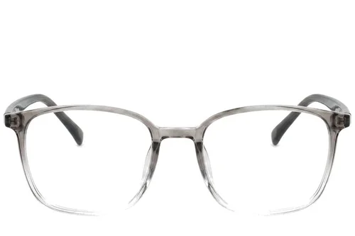 Lunettes rectangulaires grises TR90 #BS0620-0348
