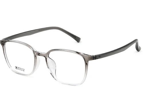 Rectangular Gray TR90 Glasses #BS0620-0348