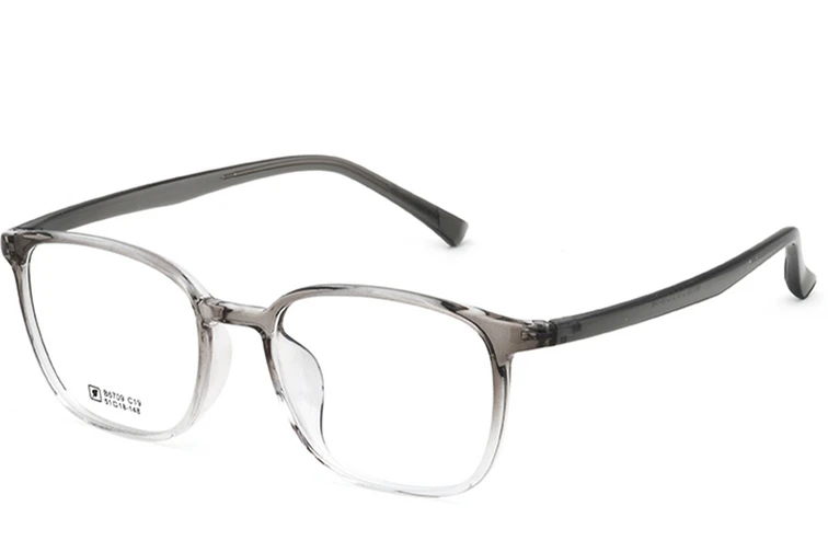 Gafas rectangulares grises TR90 #BS0620-0348