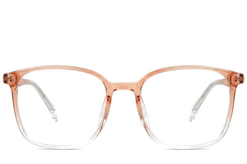 Rectangular Orange TR90 Glasses #BS0620-0351