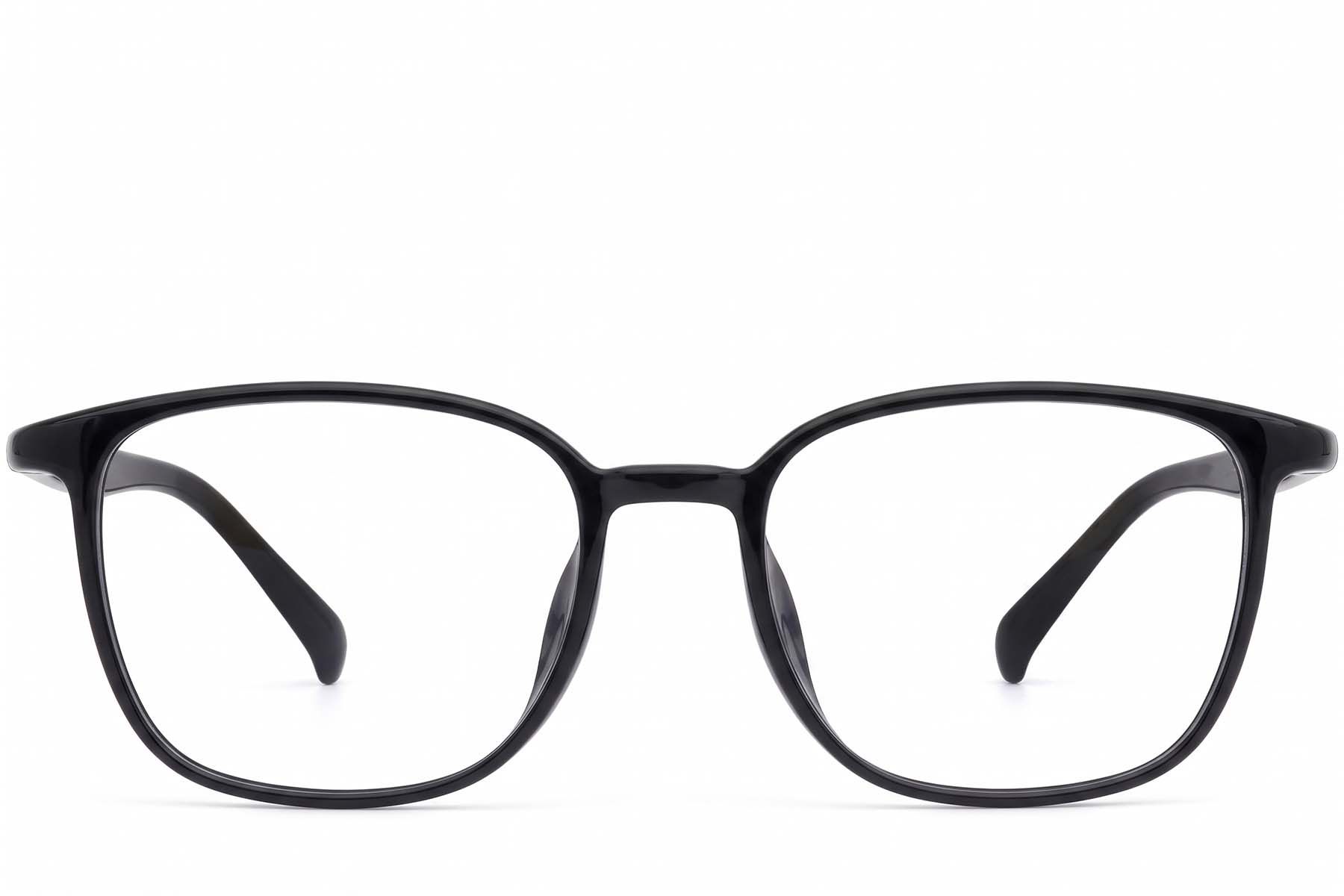 Rectangular Black TR90 Glasses #BS0620-0352