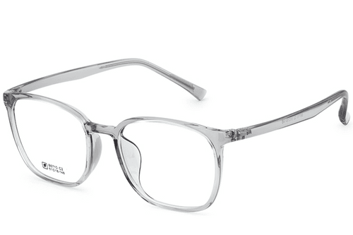 Lunettes rectangulaires grises TR90 #BS0620-0355
