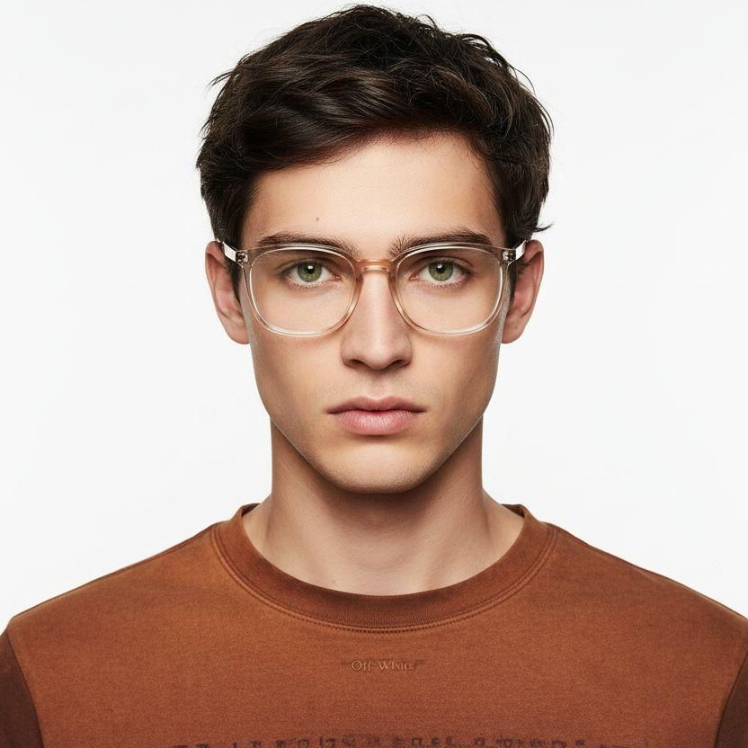 Rectangular Orange TR90 Glasses #BS0620-0357