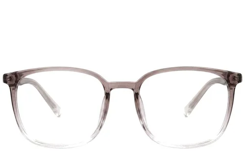 Lunettes rectangulaires grises TR90 #BS0620-0361