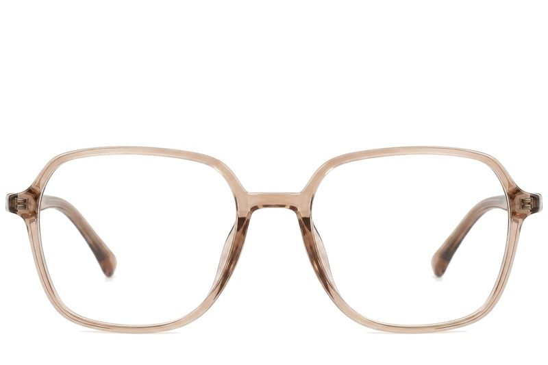 Gafas rectangulares TR90 marrones #BS0620-0362