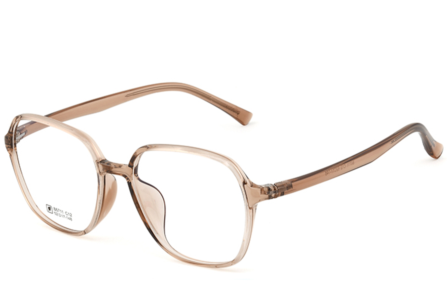 Rectangular Brown TR90 Glasses #BS0620-0362