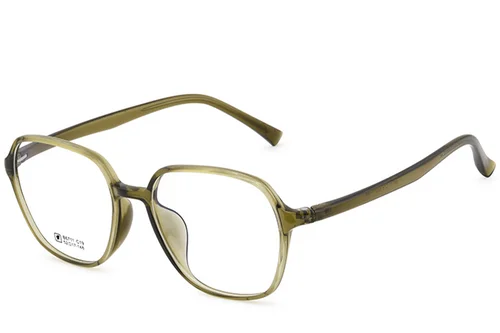 Lunettes rectangulaires vertes TR90 #BS0620-0364