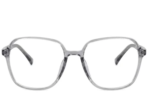 Lunettes rectangulaires grises TR90 #BS0620-0365