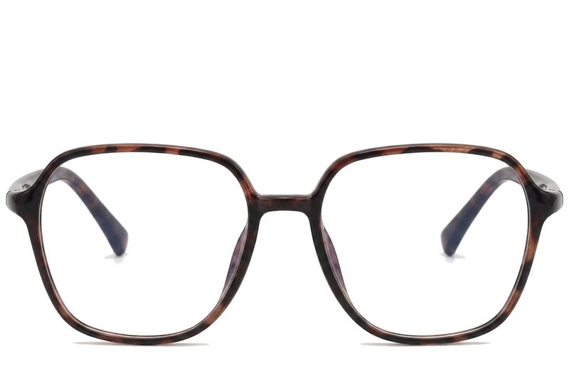 Rectangular Tortoiseshell TR90 Glasses #BS0620-0366