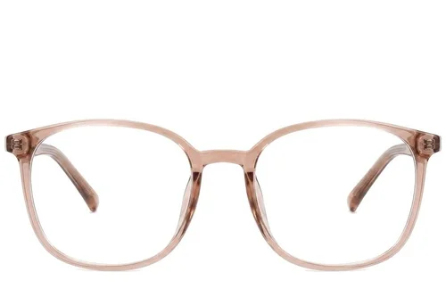 Lunettes rectangulaires marron TR90 #BS0620-0369