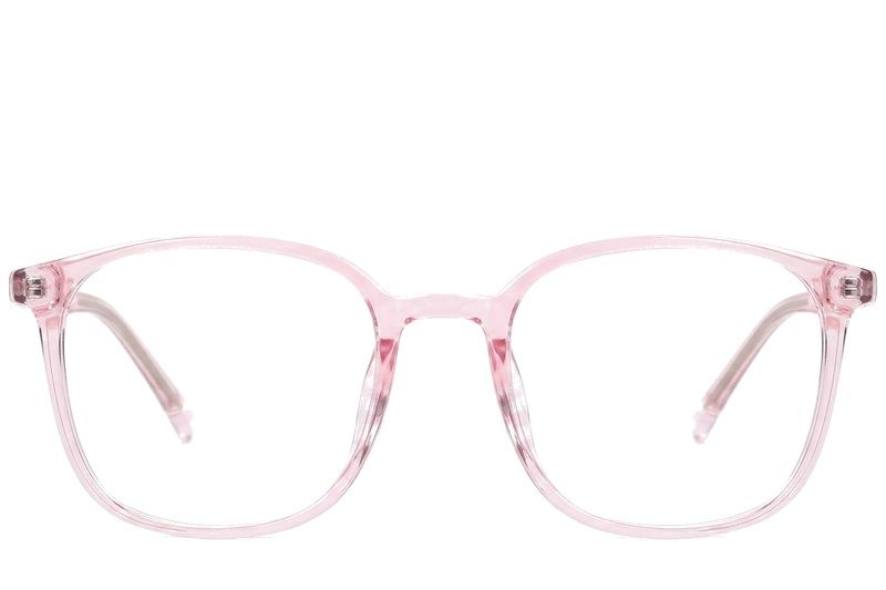 Occhiali rettangolari rosa in TR90 #BS0620-0370