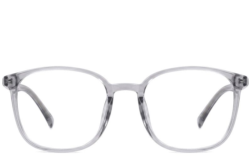 Rectangular Gray TR90 Glasses #BS0620-0371