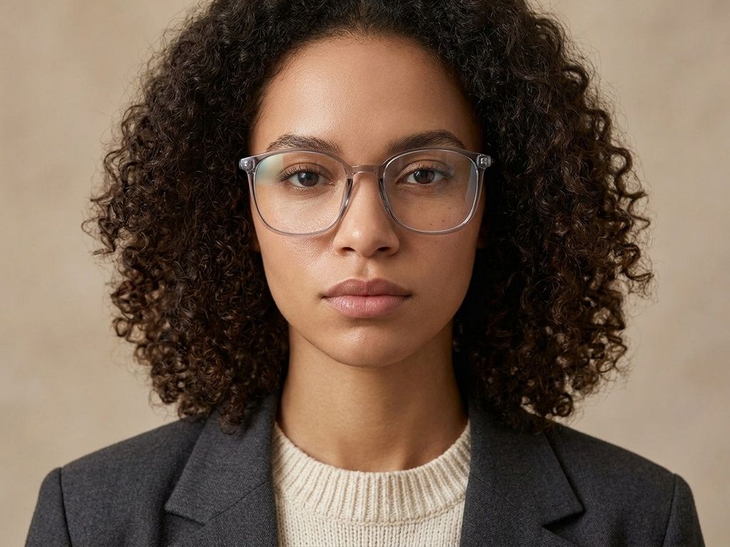 Rectangular Gray TR90 Glasses #BS0620-0371