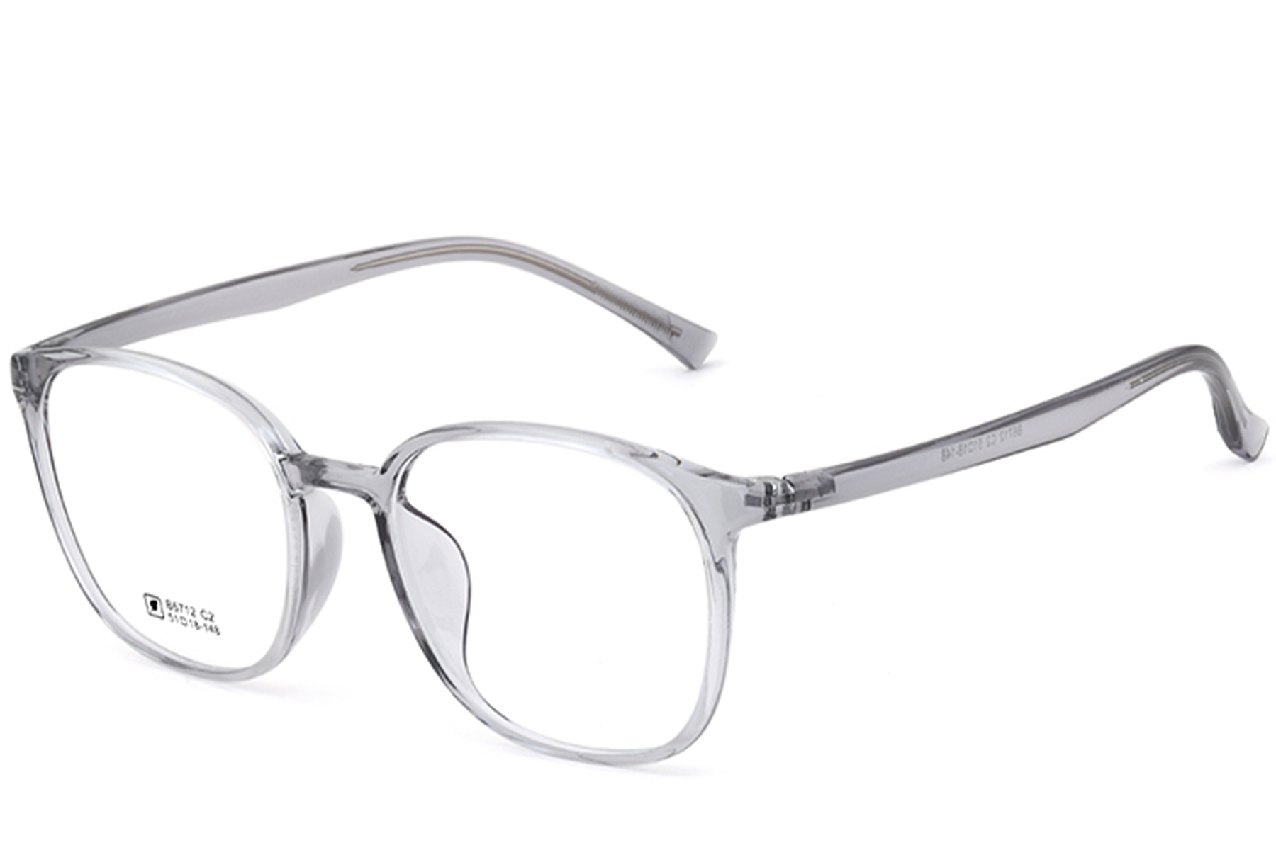 Rectangular Gray TR90 Glasses #BS0620-0371