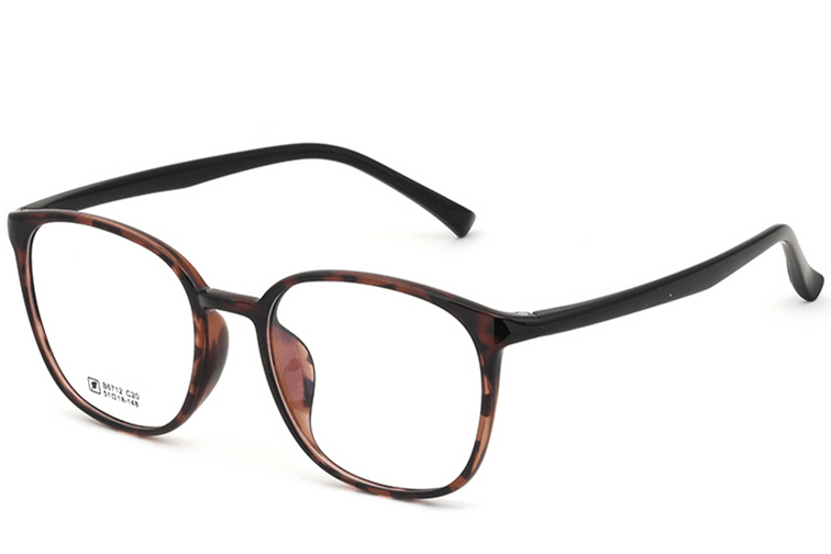Gafas rectangulares de carey TR90 #BS0620-0372